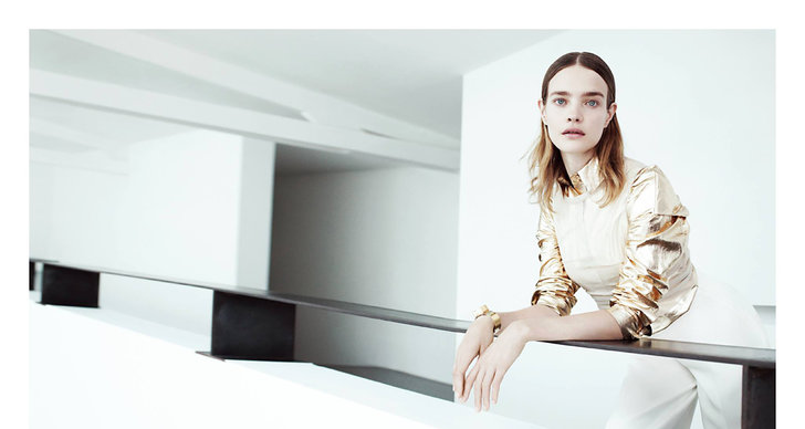Ryskan Natalia Vodianova är en utav modevärldens mest eftertraktade modeller 
