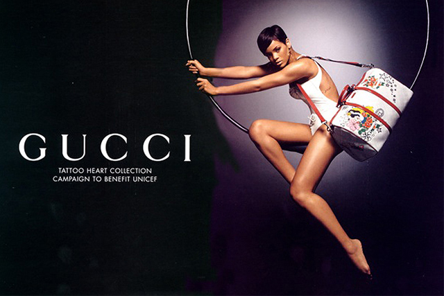 Rihanna för Gucci 2008.