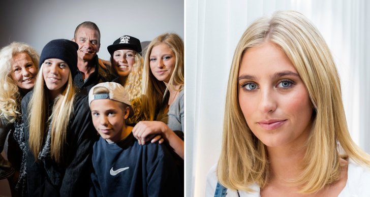 Familjen Parnevik och Penny Parnevik.