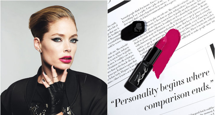Spana in Karl Lagerfelds sista projekt i livet - en sminkkollektion tillsammans med franska L'Oreal Paris.
