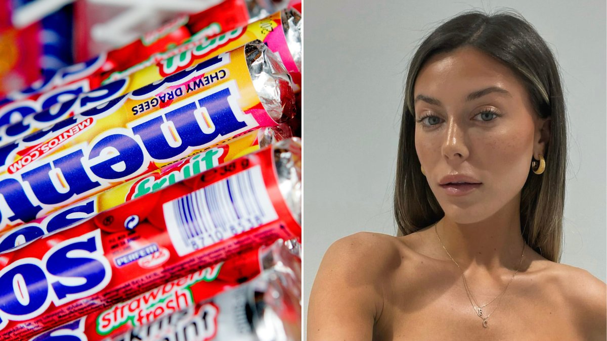 Caia Cosmetics gör samarbete med godiset Mentos