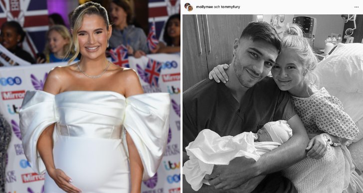 Molly-Mae Hauge och Tommy Fury från "Love island" UK 2019.