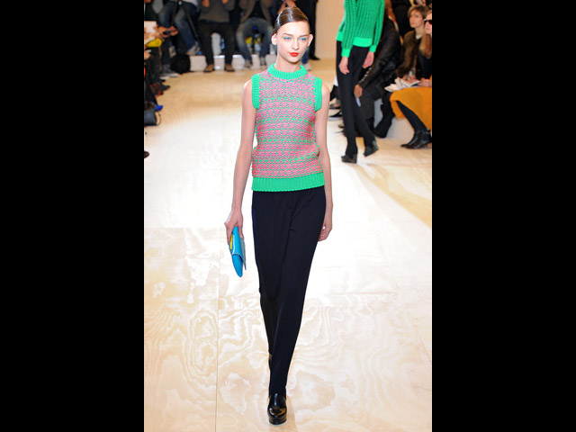 4. Smala skidbyxor hos Jil Sander.