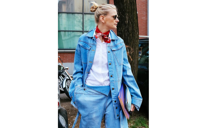 Ljus denim känns riktigt fräscht och välkommet! Ljus denim känns riktigt fräscht och välkommet!