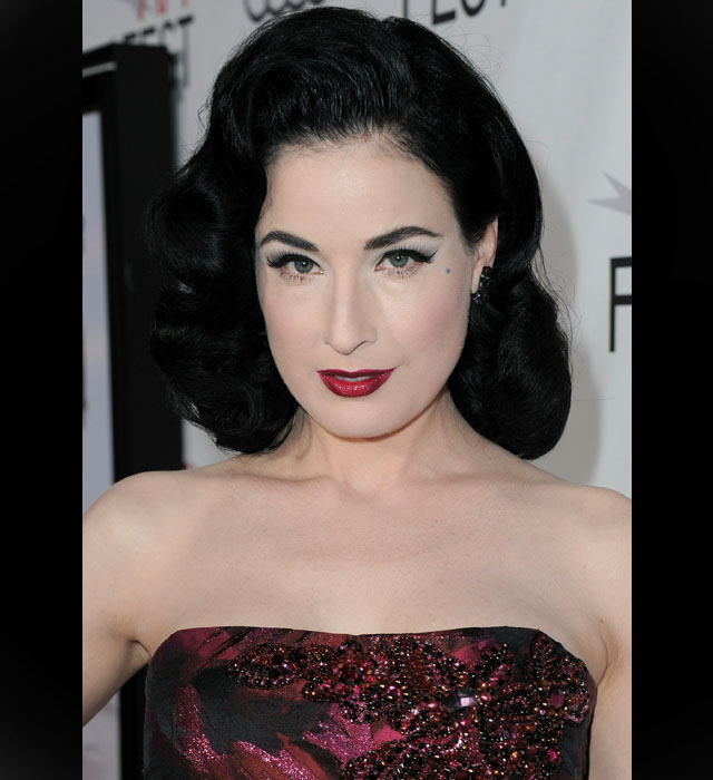 Dita von Teese...