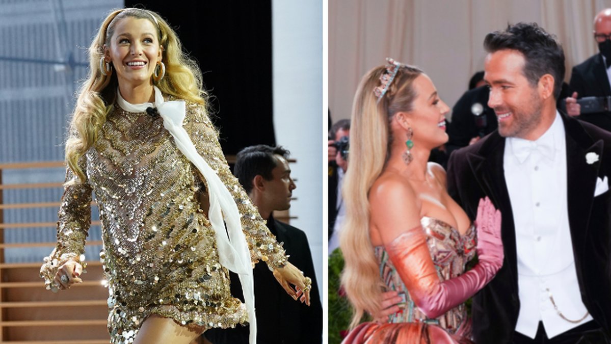 Blake Lively och Ryan Reynolds.