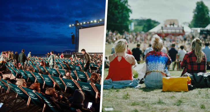 Utomhusbio sommaren 2019 i Stockholm, Göteborg och Malmö.