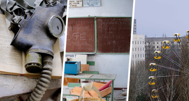 Bilder på hur Tjernobyl ser ut nu.