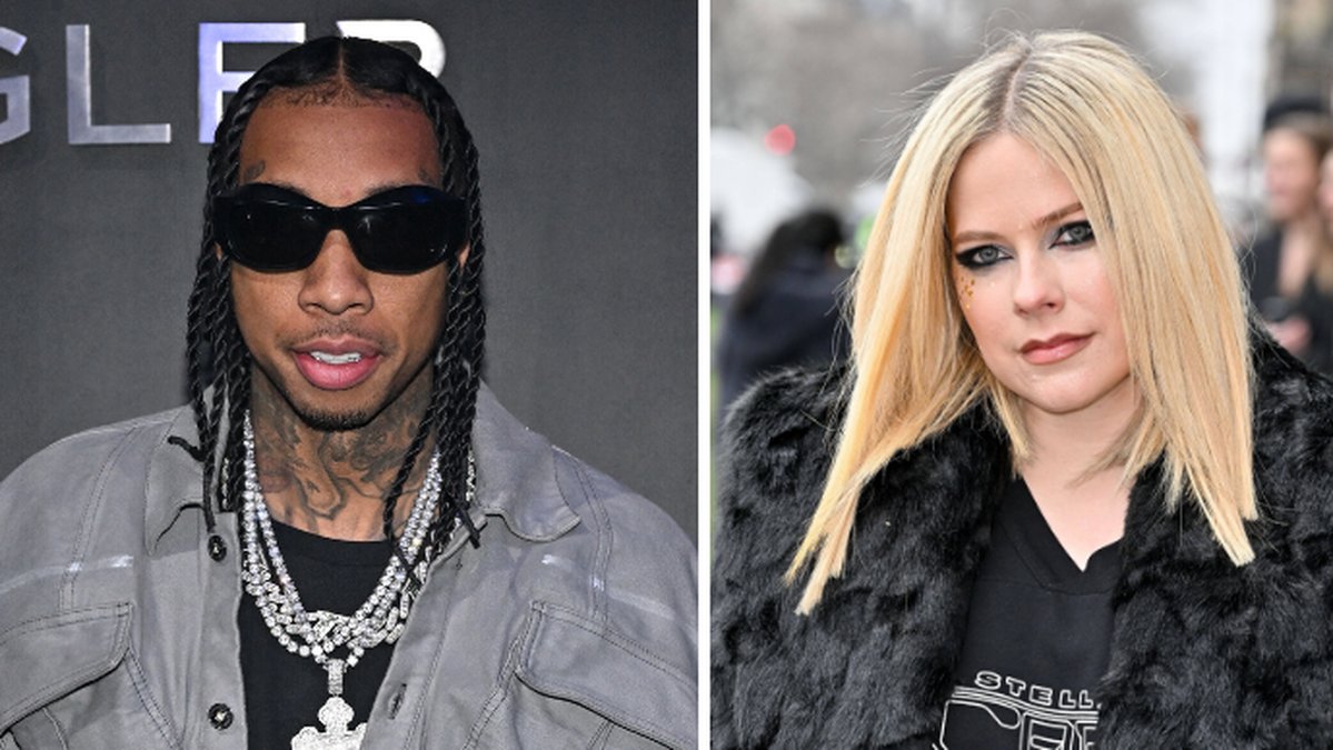 Tyga och Avril Lavigne.