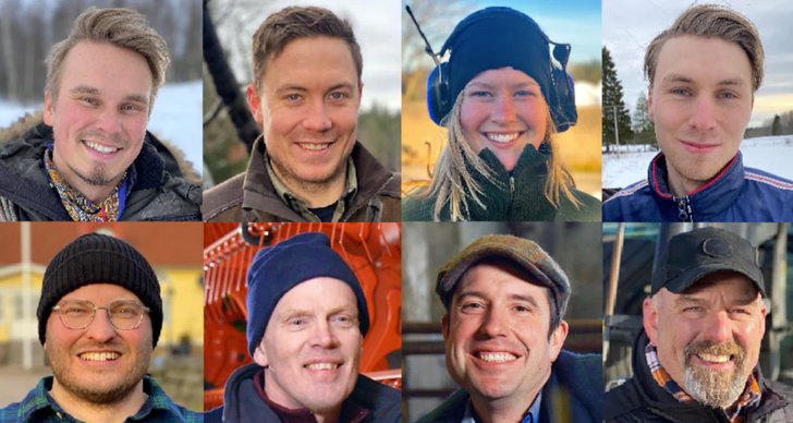 Alla bönder i "Bonde söker fru" 2022.