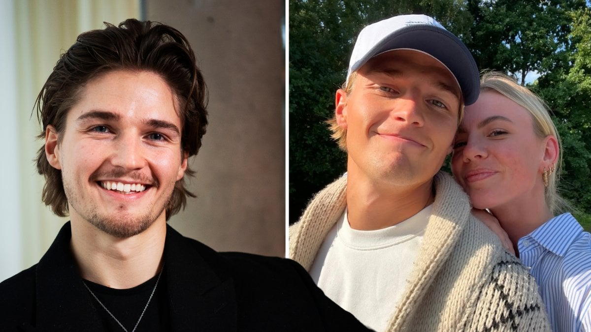 Filip visar upp lyckan med Linn