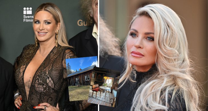 Efter beskedet om husförsäljningen – Carolina Gynning visar upp nya huset i Järvsö