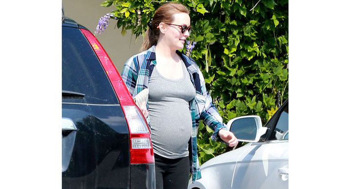 29-åriga Leighton Meester väntar sitt första barn. 
