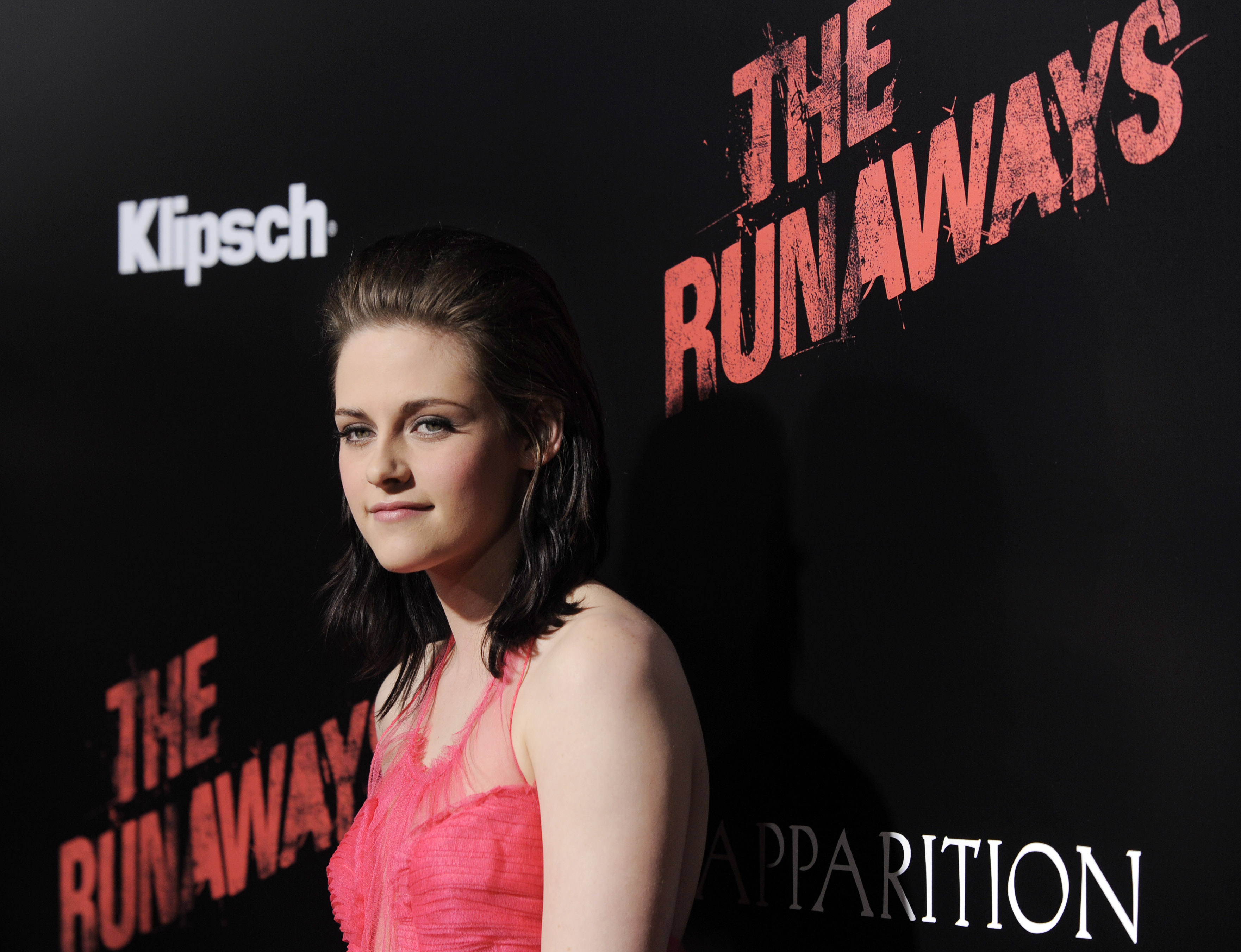 Kristen Stewart på premiären för hennes senaste film: The Runaways.