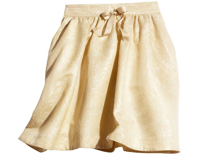 Kjol i återvunnen polyester, 299 kronor. Kjol i återvunnen polyester, 299 kronor.