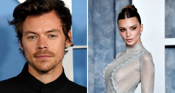 Harry Styles och Emily Ratajkowski.